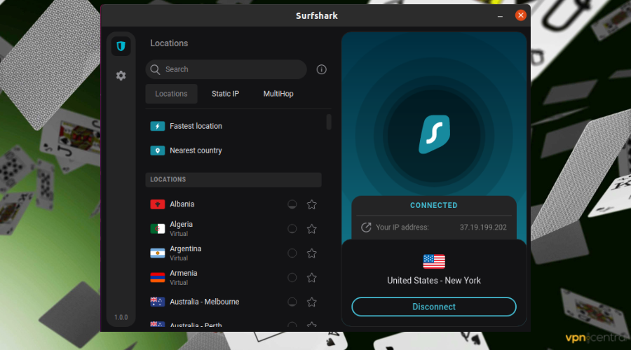 surfshark vpn partypoker vpn