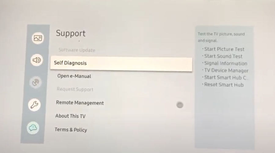 access-self-diagnosis-from-support