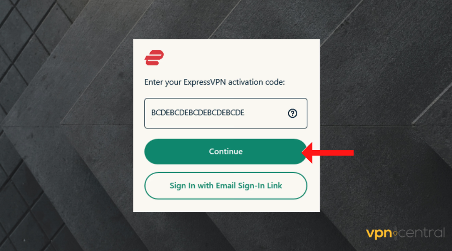expressvpn activation