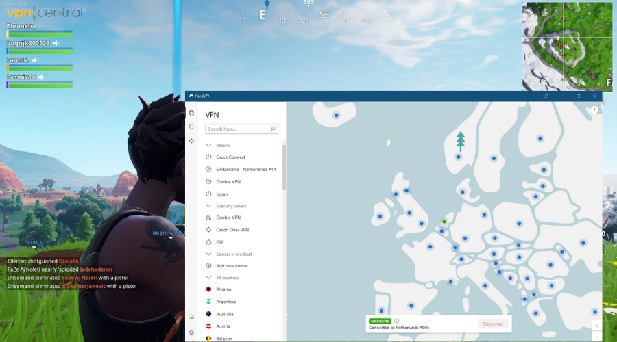 fortnite vpn