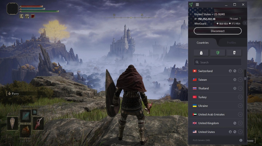 elden ring and proton vpn