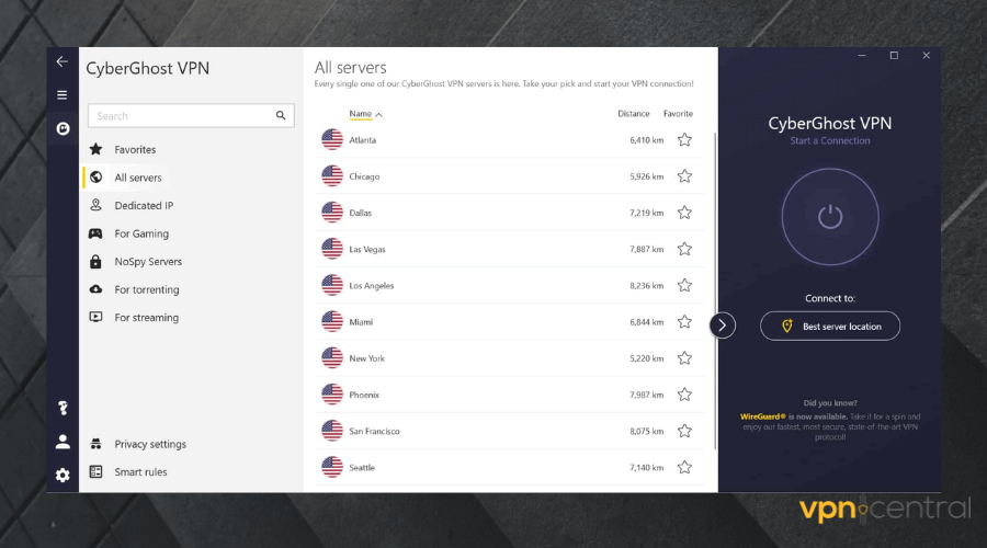 vpn with servers in all 50 states