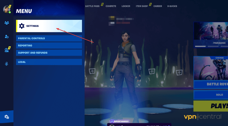 fortnite ui settings panel