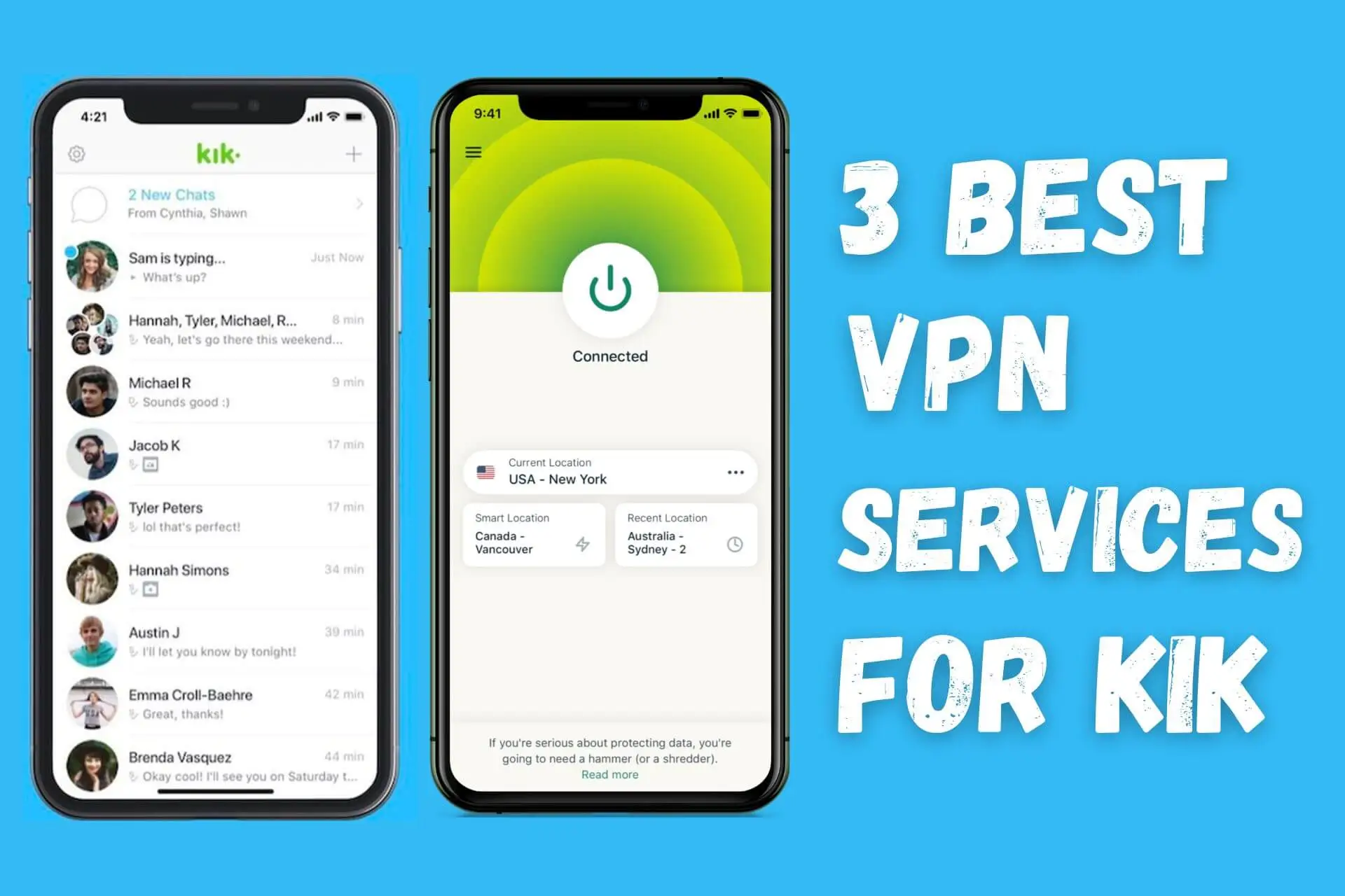 best vpn for kik