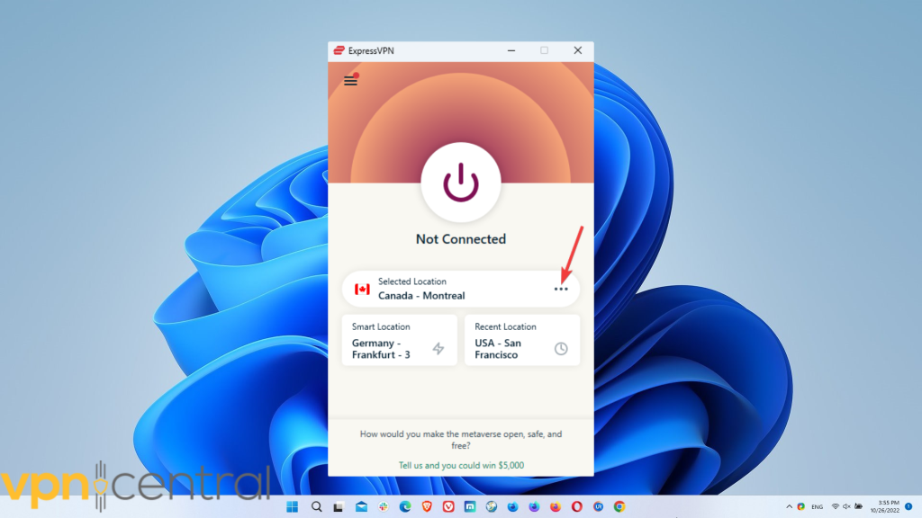 ExpressVPN not connected