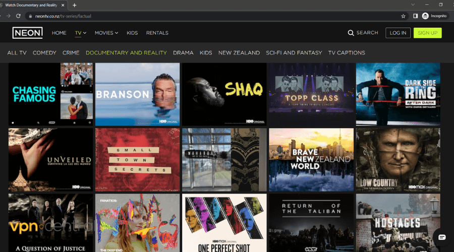 watch neon outside nz