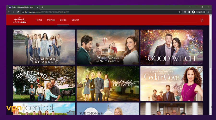 how watch hallmark in europe with dns