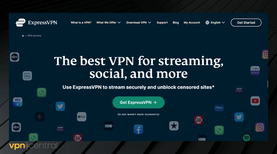 expressvpn streaming