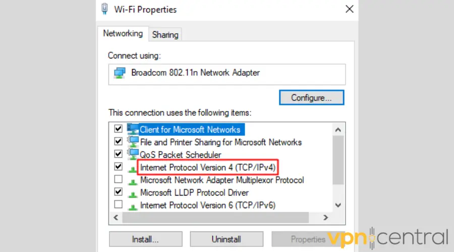Internet Protocol 4TCP