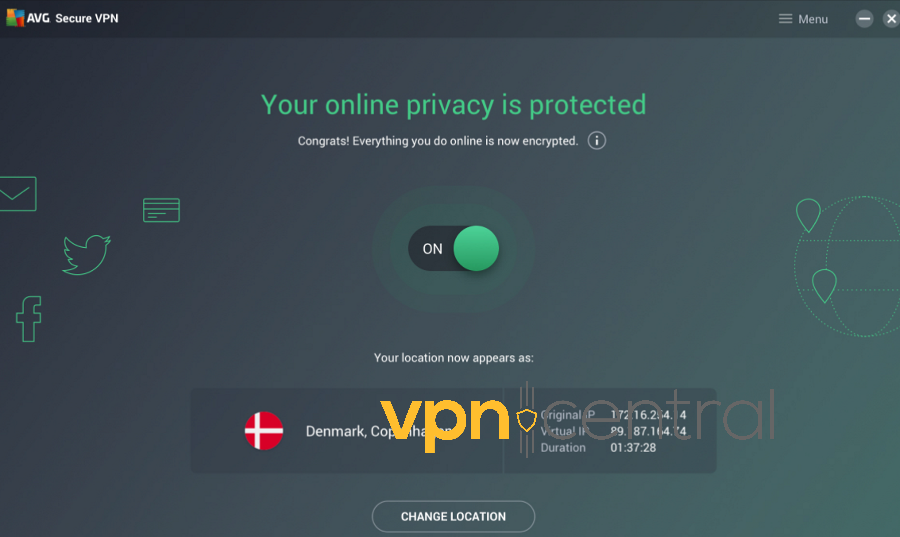avg secure vpn