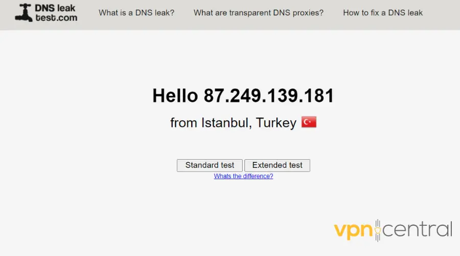 dns test