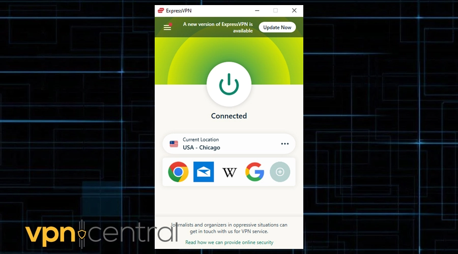expressvpn us chicago