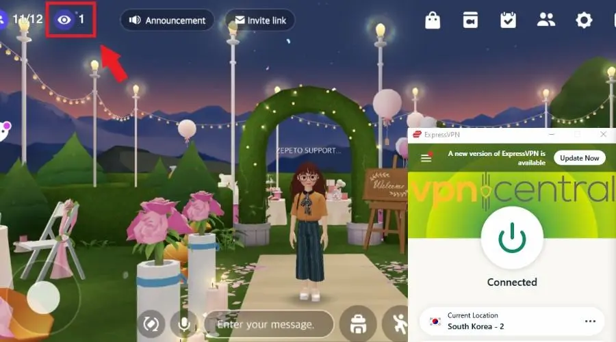 unlock zepeto with vpn