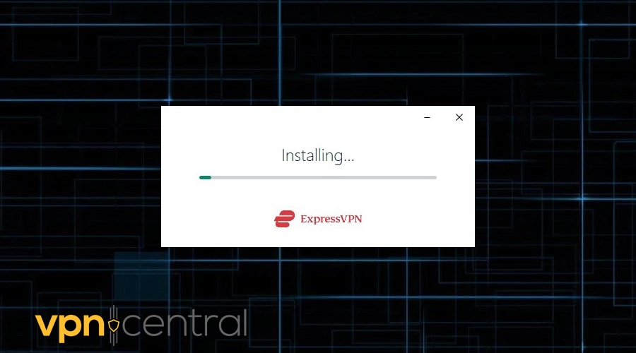 installing expressvpn