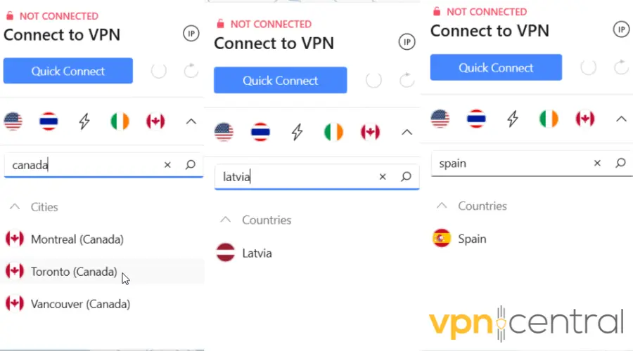 nordvpn canada latvia spain