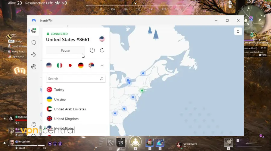 nordvpn naraka bladepoint