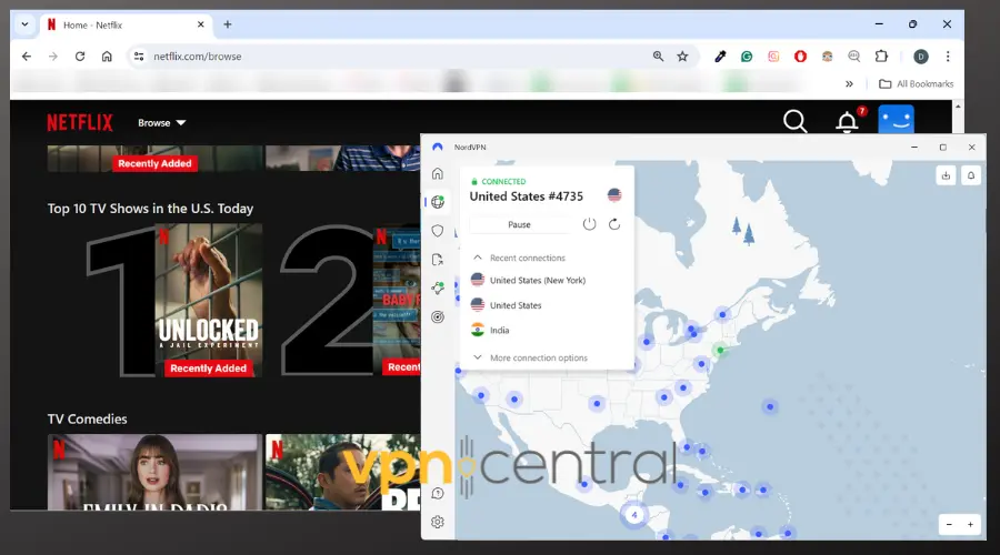 nordvpn unlocking netflix us