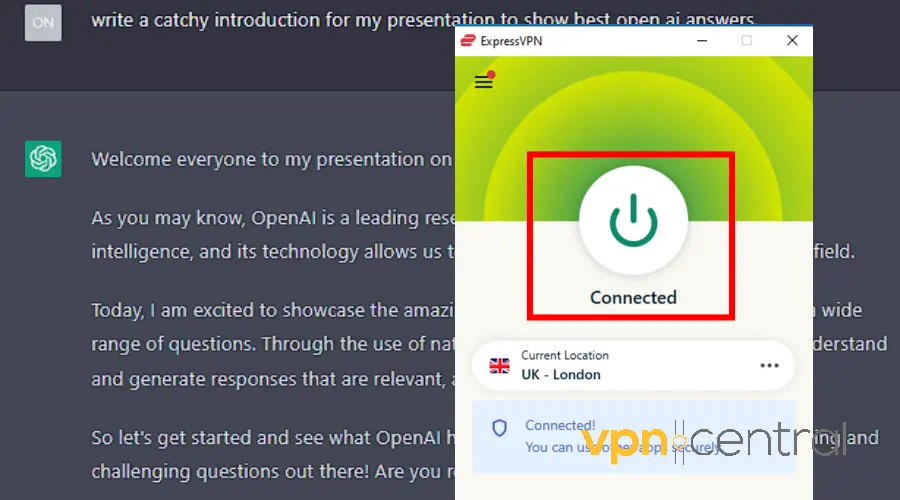 chatgpt expressvpn