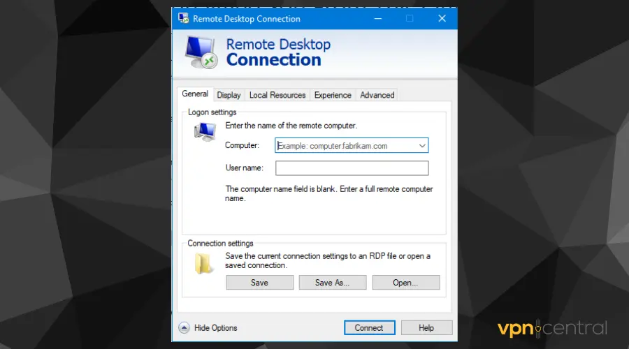 remote desktop app on pc