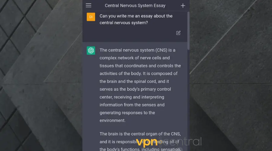 chatgpt essay