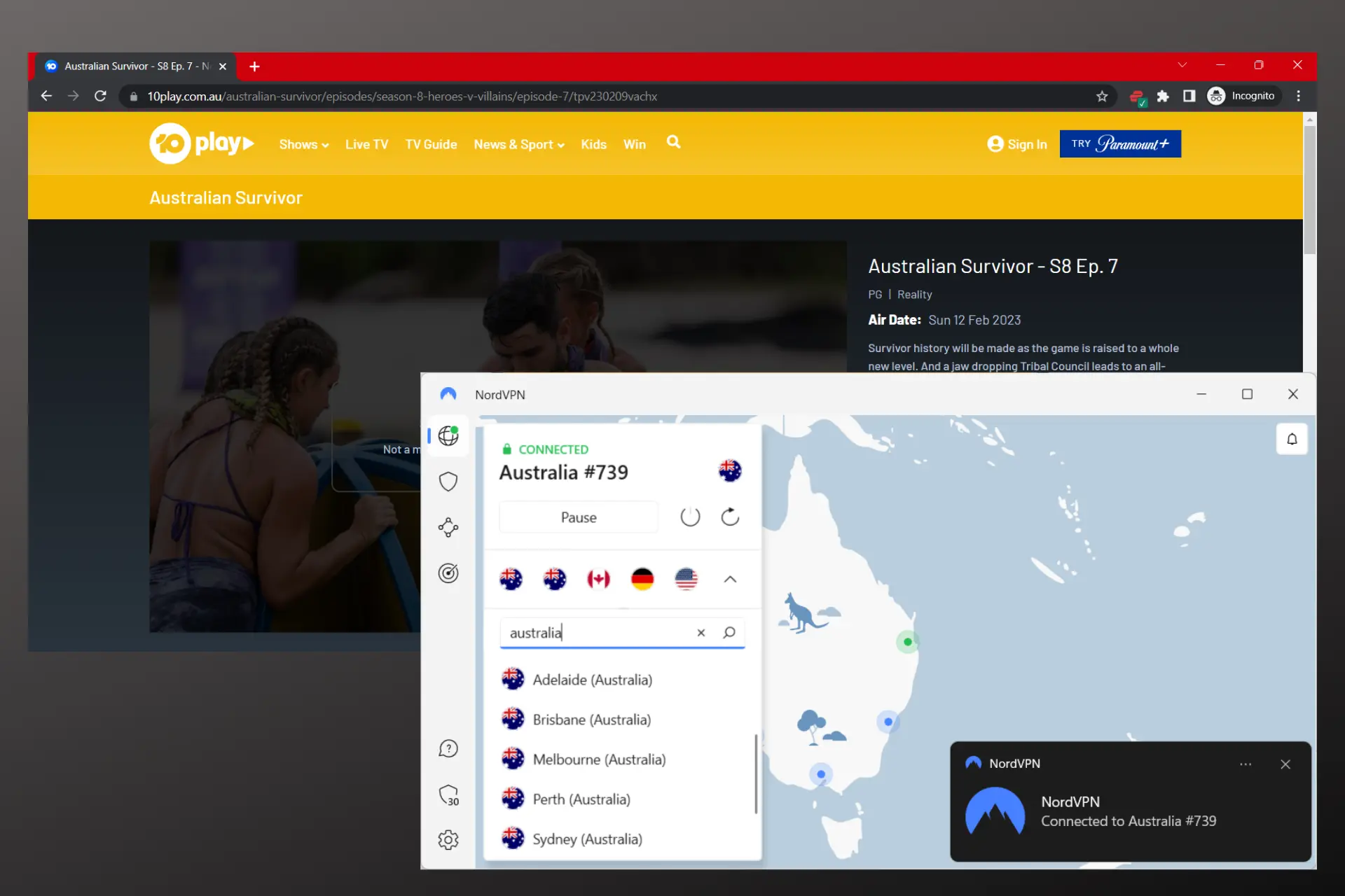 watch australian survivor in new zealand