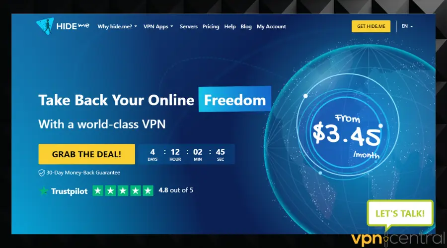 hideme vpn download page