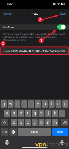 Setting Up a Proxy Server on WhatsApp
