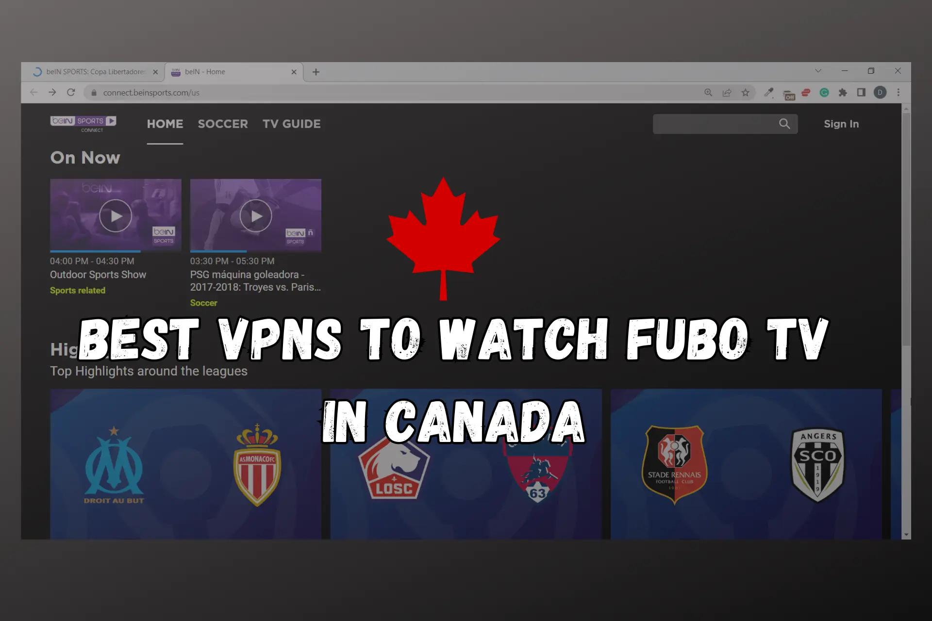fubo tv canada vpn