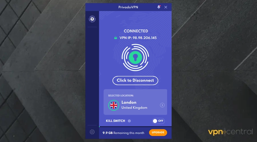 privadovpn uk