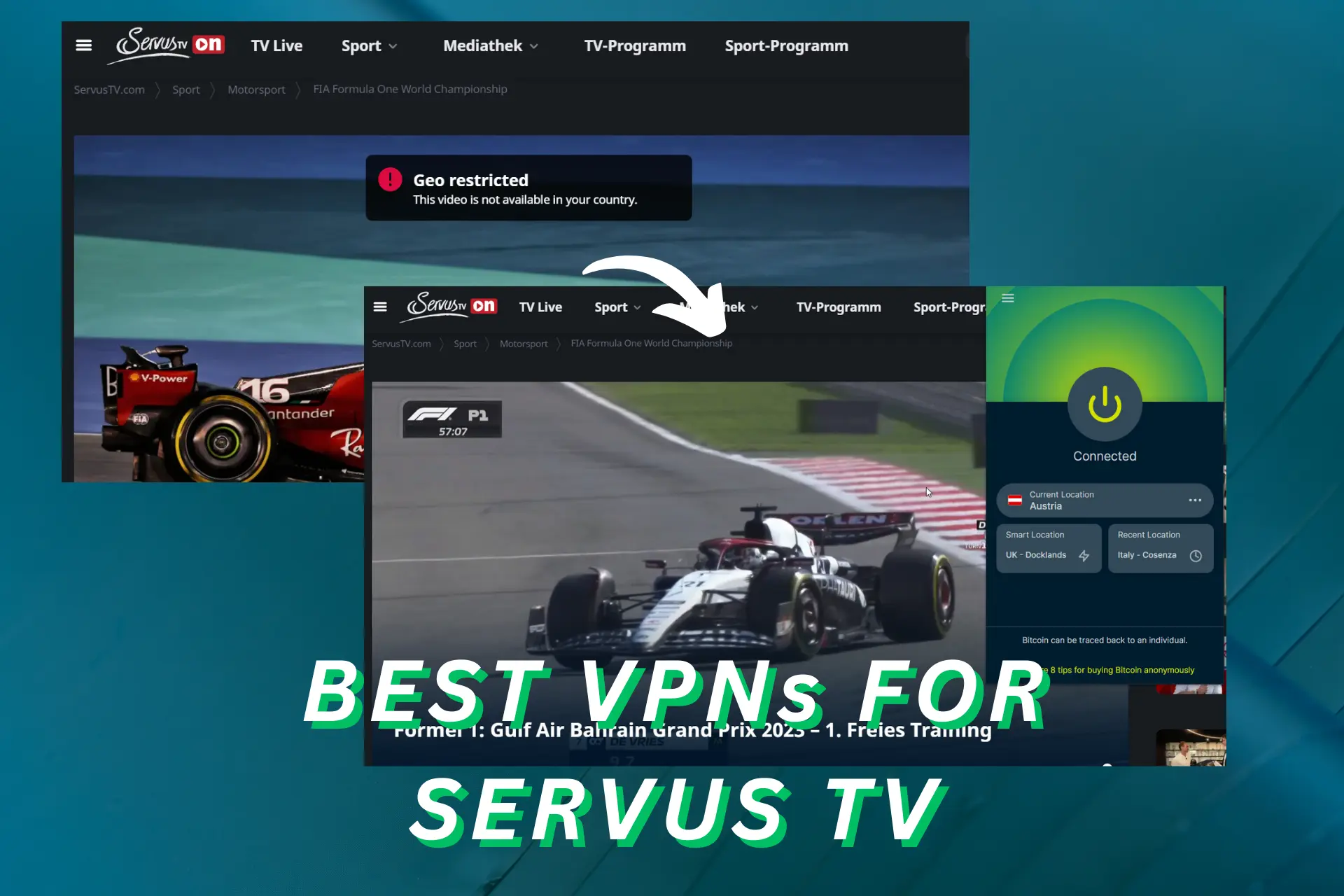 servus tv vpn