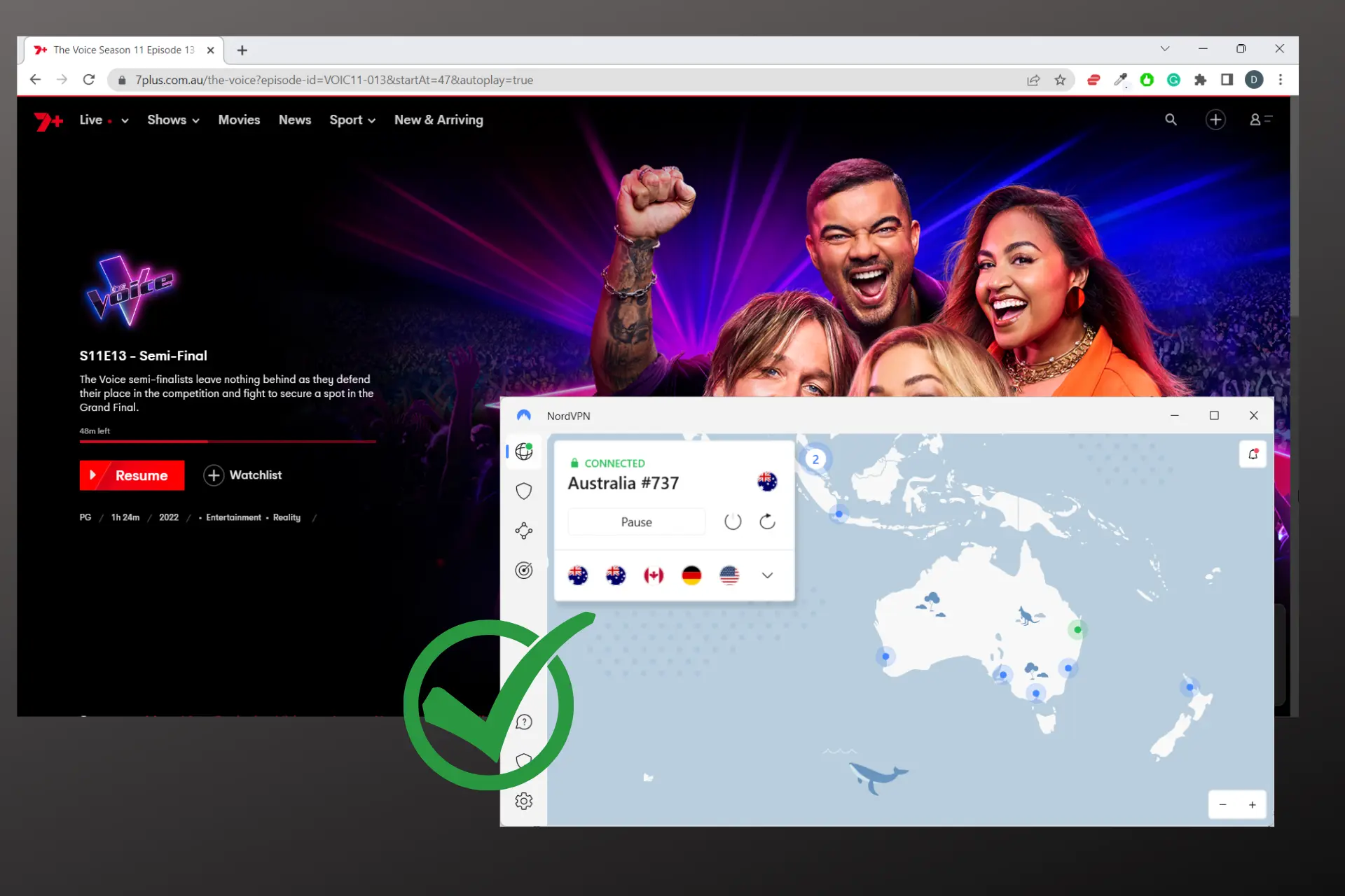 watch the voice australia in uk