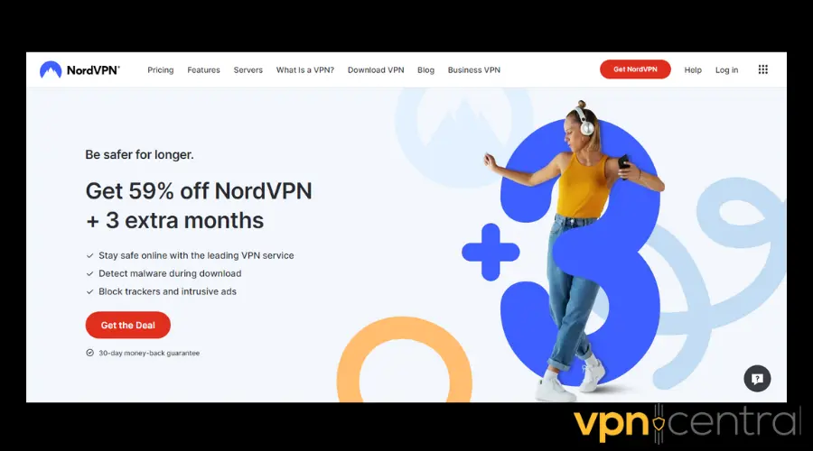 NordVPN signup