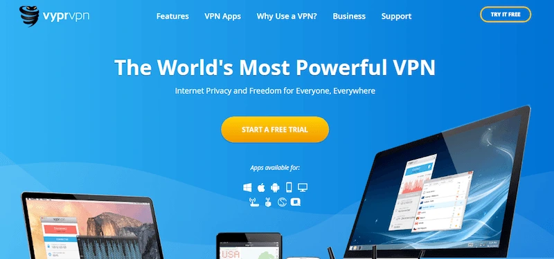 vyprvpn home page
