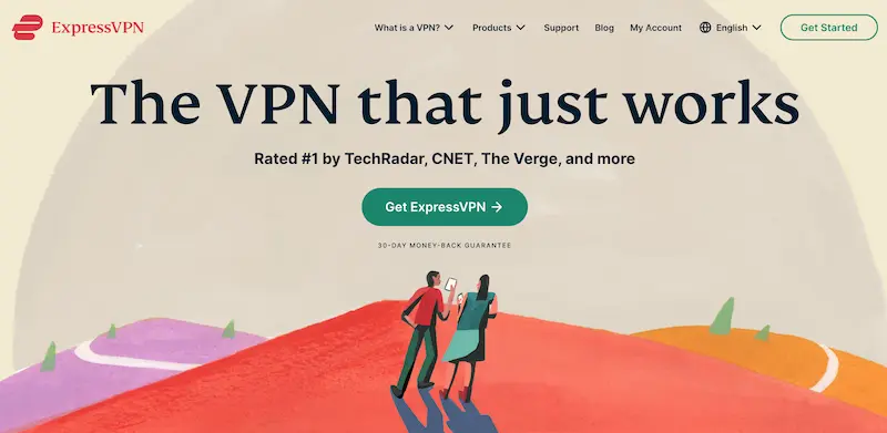 ExpressVPN review expressvpn home page