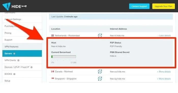 hide.me servers status hide me vpn host