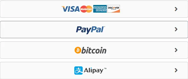 strongvpn payment options