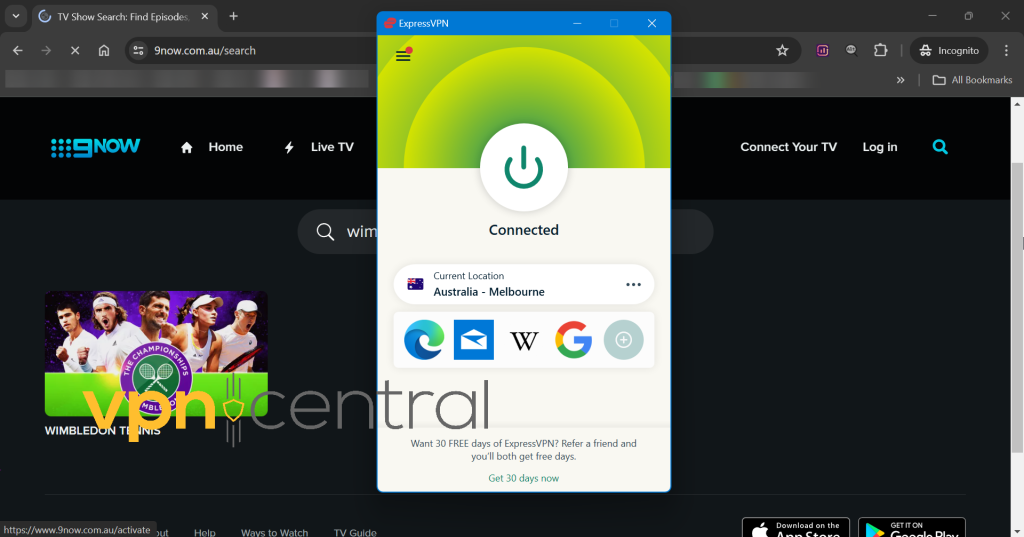 watching wimbledon live online with vpn