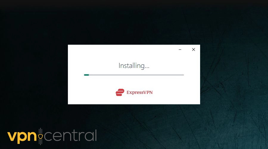expressvpn installation