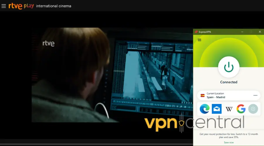ExpressVPN and Spanish TV