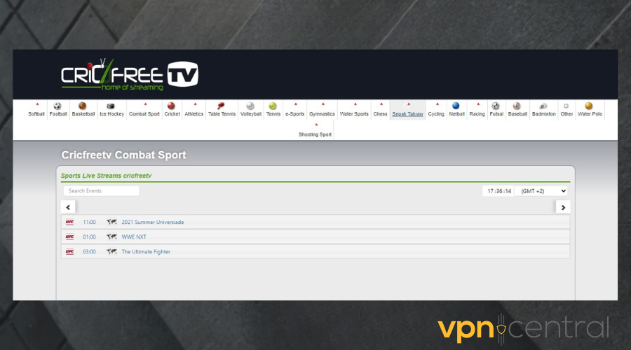 cicfree web interface