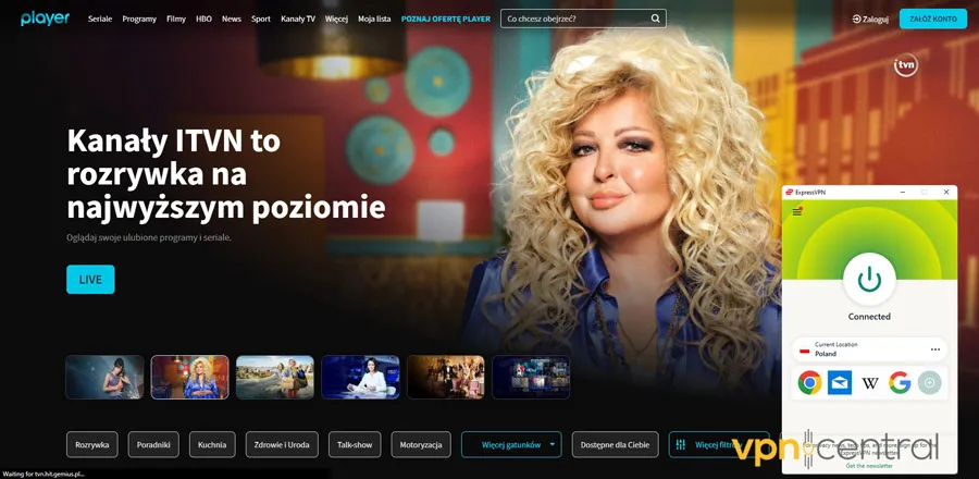 Watching Polish TV in USA