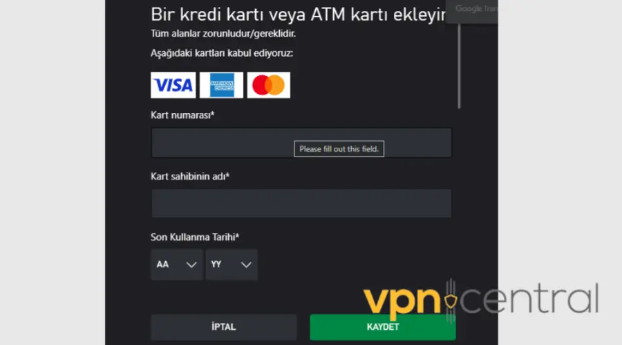 xbox game pass payment options