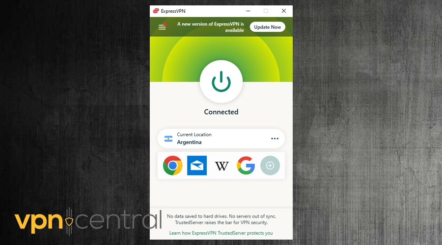 expressvpn argentina