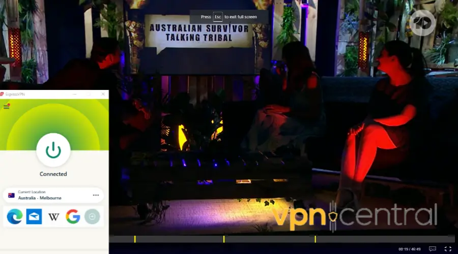 expressvpn unlocks australian tv