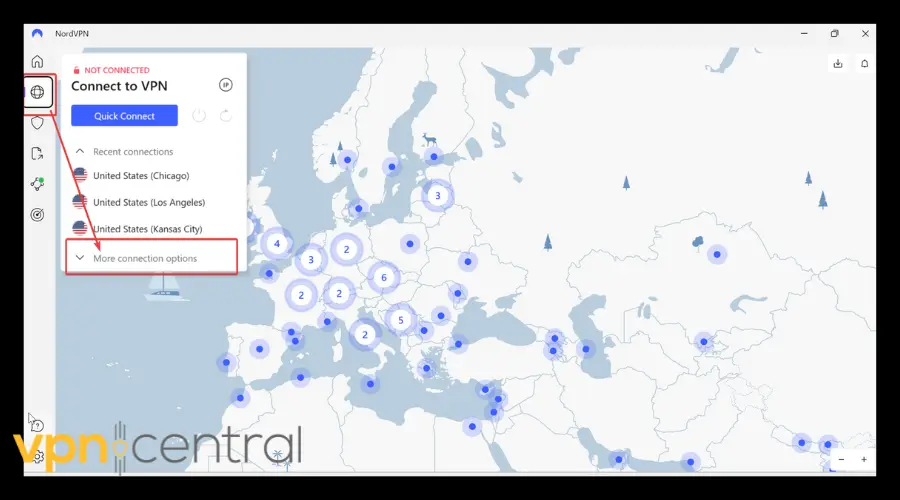 nordvpn more connection options