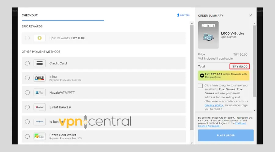 v bucks payment options