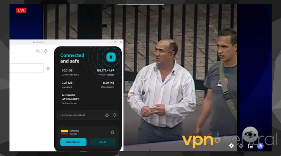 Surfshark working with Colombian TV