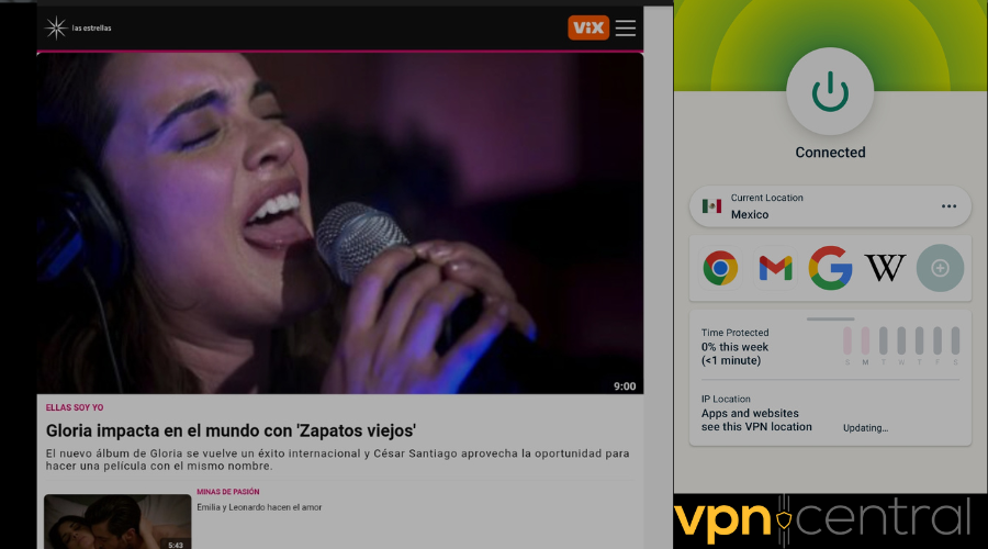 ExpressVPN working with Mexican TV