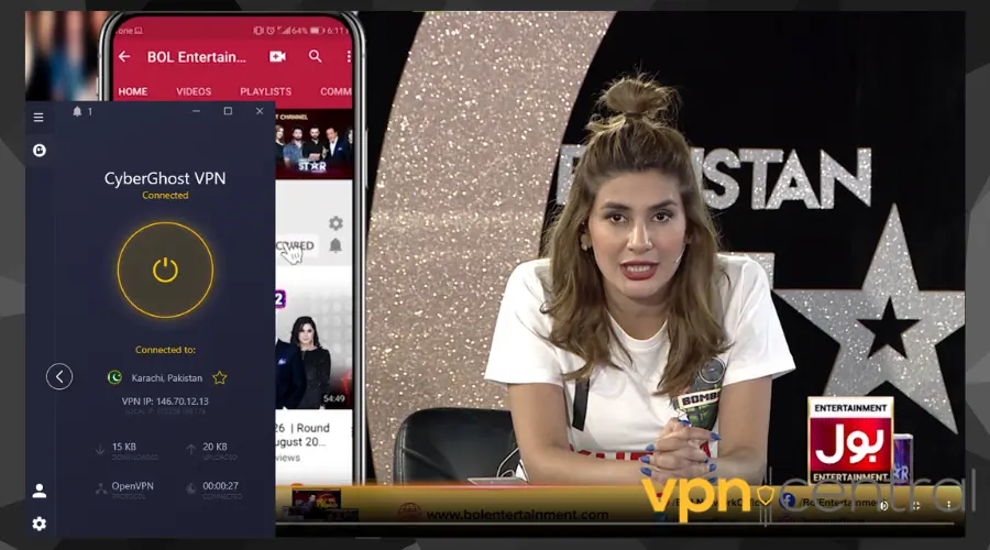 Watch Pakistani TV with CyberGhost