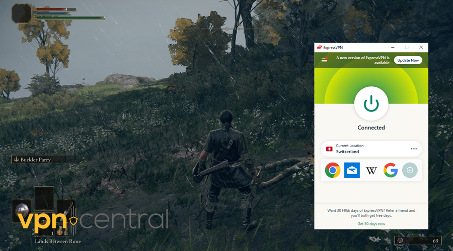eldein ring with expressvpn